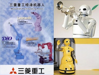 三菱噴涂機(jī)器人春節(jié)不打烊，海藍(lán)機(jī)電道一聲：新春快樂！